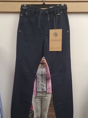 Projek Raw  Straight-Leg Pants — Navy